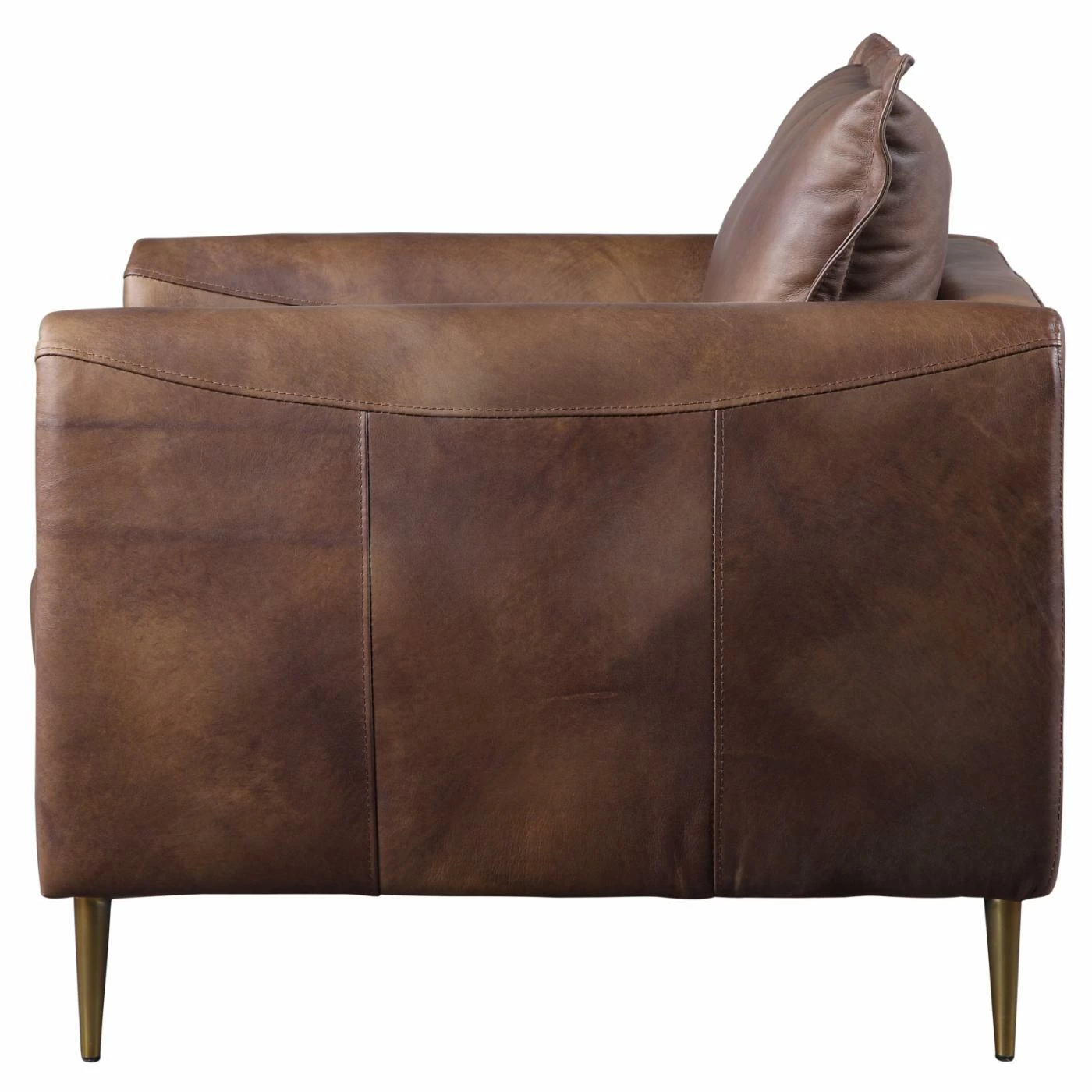 Cheapest ๐ Arm Chairs Acme Furniture Burgess Vintage Leather Accent Chair ๐ฅฐ - Image 3