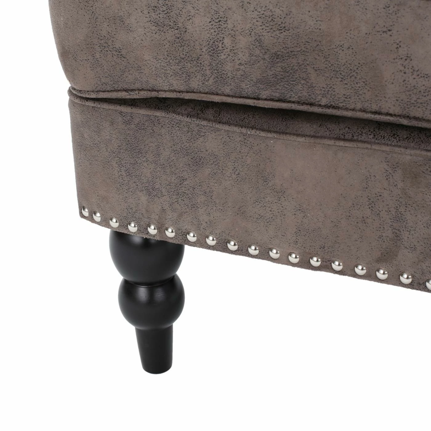 Flash Sale βοΈ Best Selling Home Arm Chairs Malone Tufted Microfiber Club Chair With Nailhead Trim π€© - Image 3