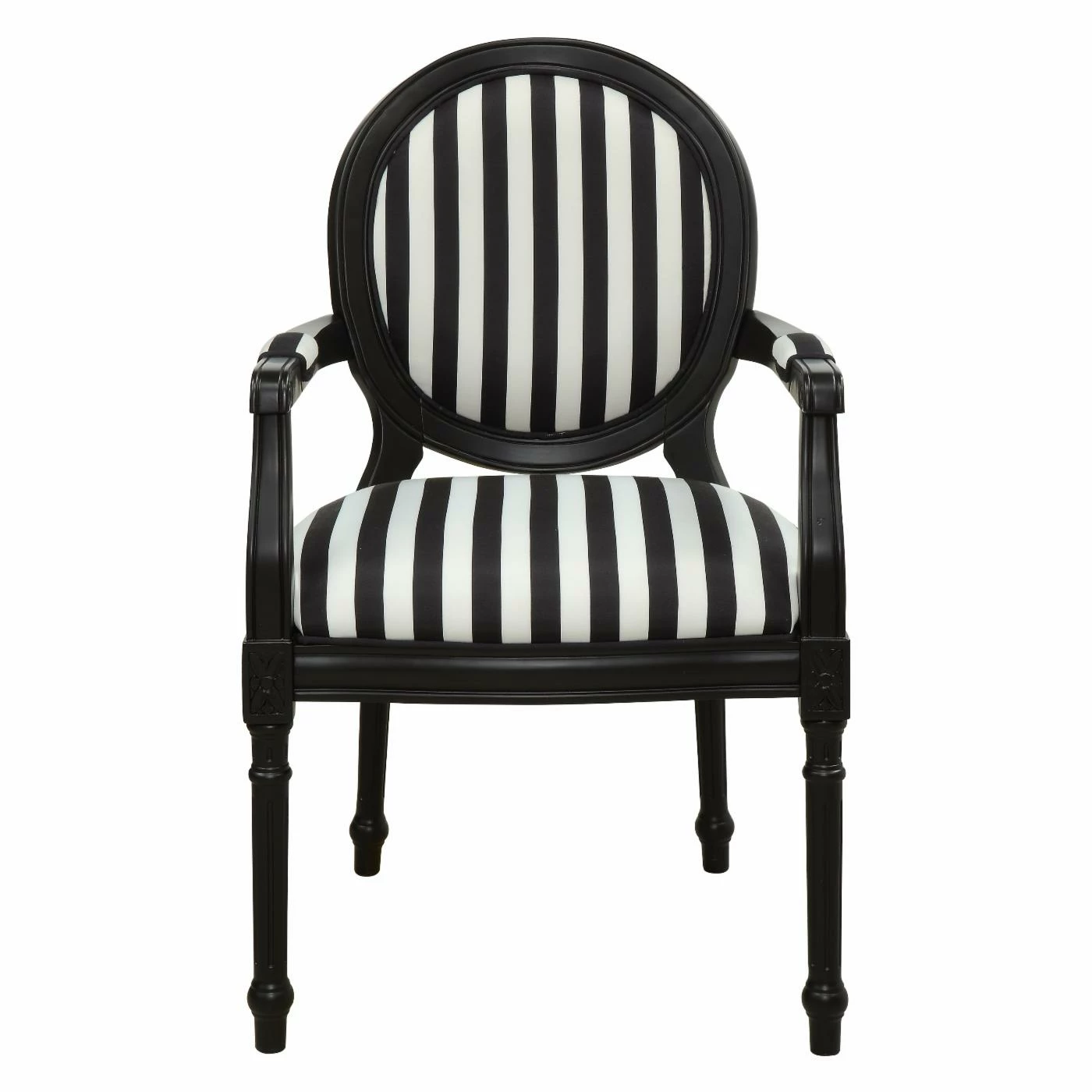Buy ๐ Arm Chairs Coast To Coast Striped Accent Arm Chair โ - Image 4