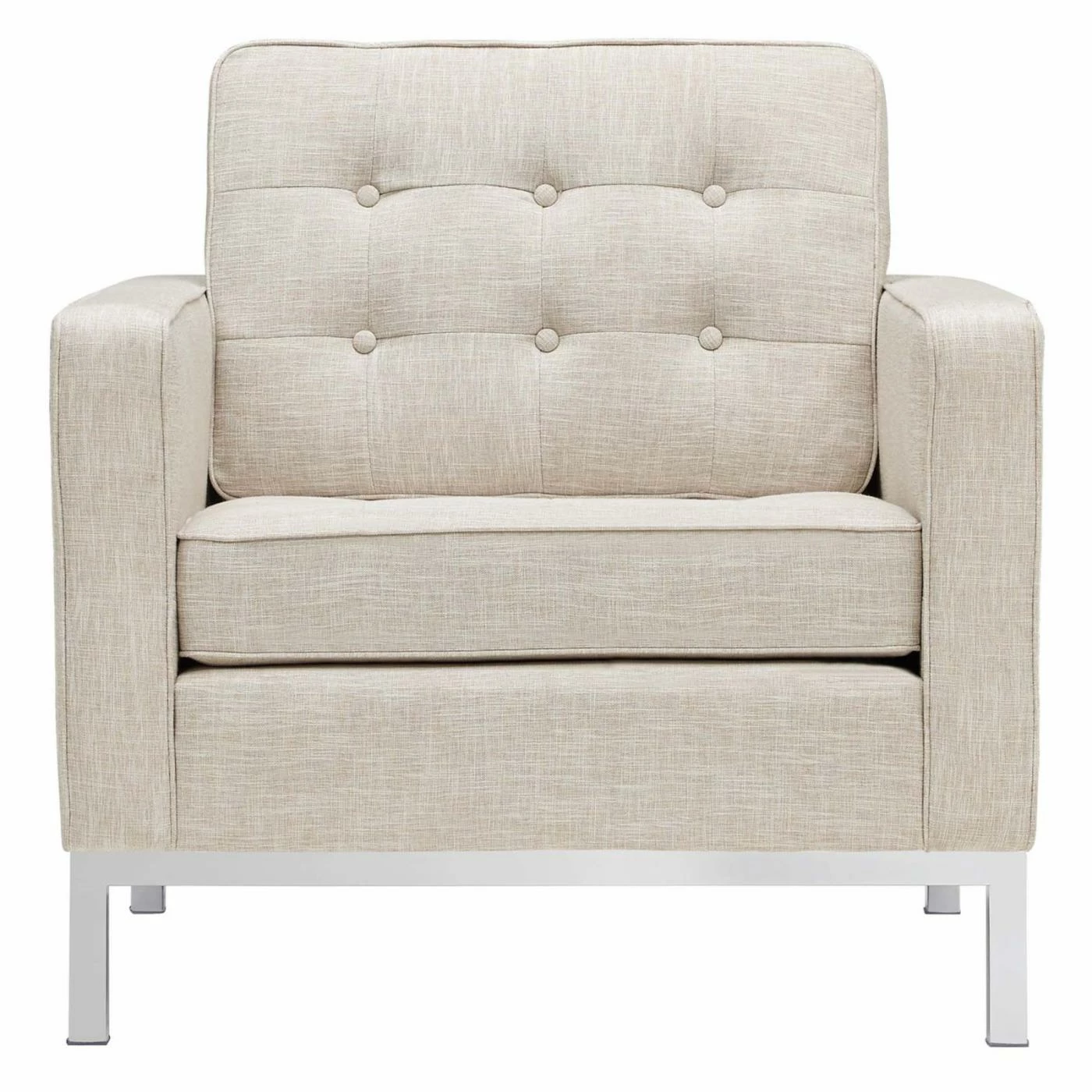 Brand new โ๏ธ Modway Loft Upholstered Fabric Arm Chairs - Set Of 2 ๐ฏ - Image 4