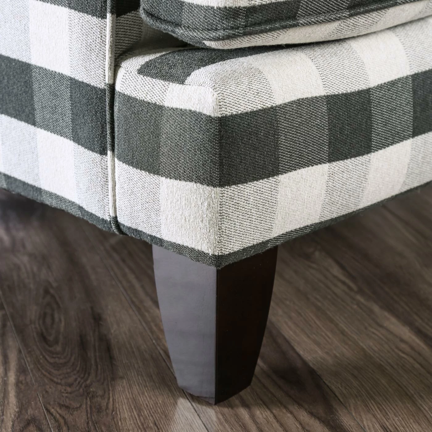 Coupon βοΈ Arm Chairs Furniture Of America Odella Gingham Accent Chair π - Image 4