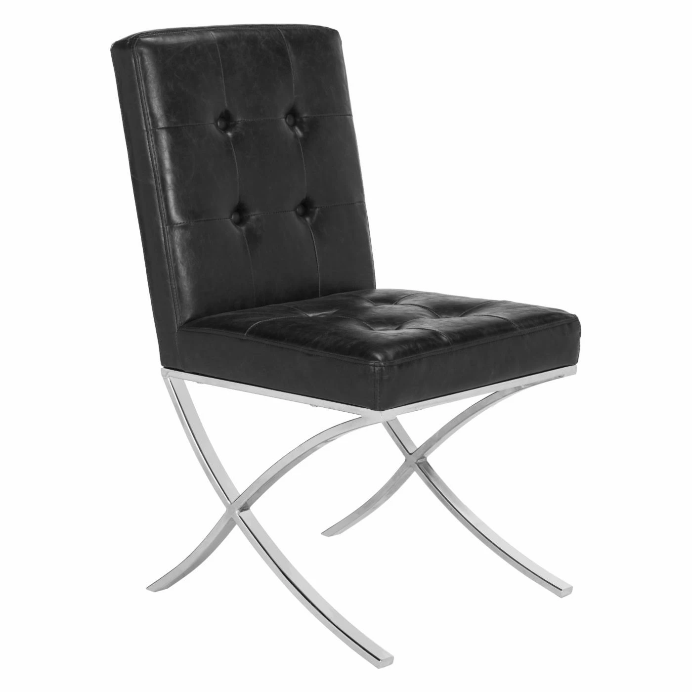 Budget ๐ Armless Chairs Safavieh Walsh Tufted Side Chair ๐ - Image 4