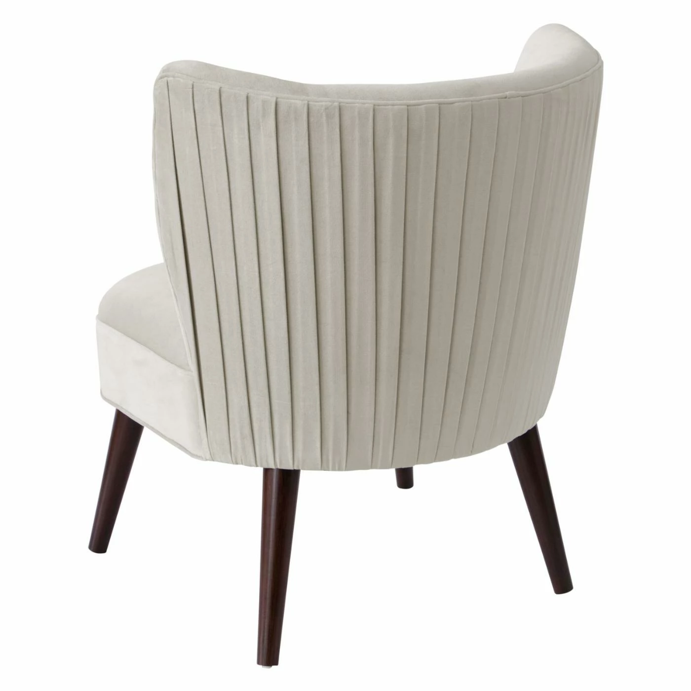 Brand new ๐ฅฐ Armless Chairs Skyline Furniture Velvet Mid-Century Armless Pleated Accent Chair ๐งจ - Image 4