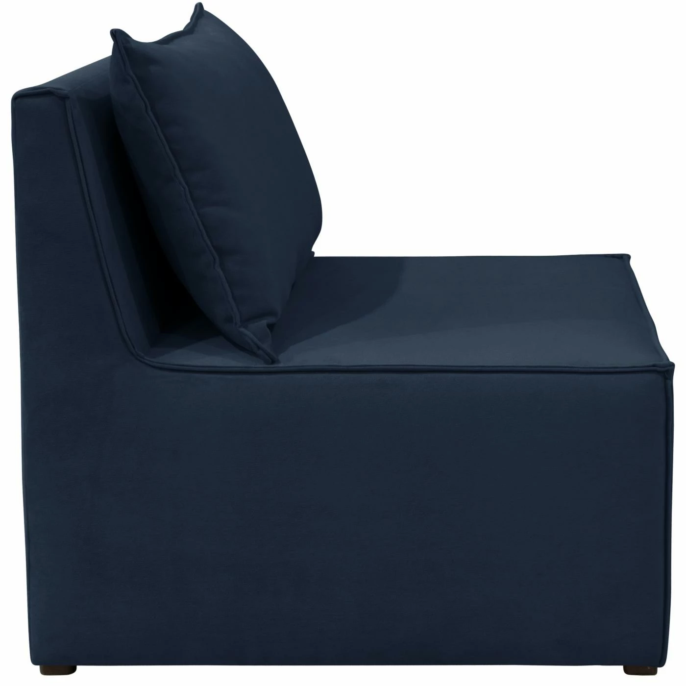 Promo ๐ฅ Armless Chairs Skyline Furniture French Seamed Velvet Sectional Armless Chair ๐ - Image 3