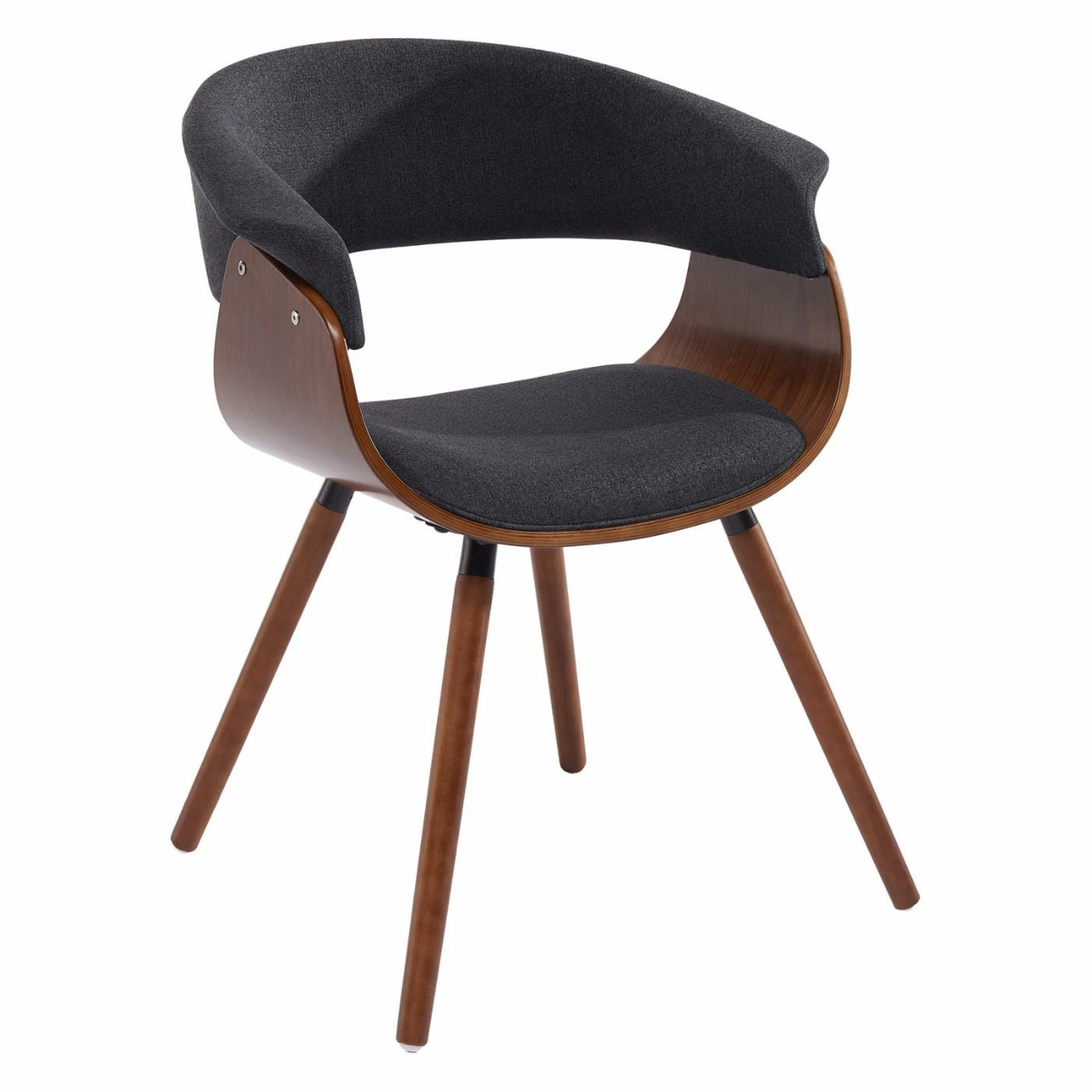 Wholesale β Arm Chairs !nspire Mid Century Side Chair With Wood Legs π - Image 4