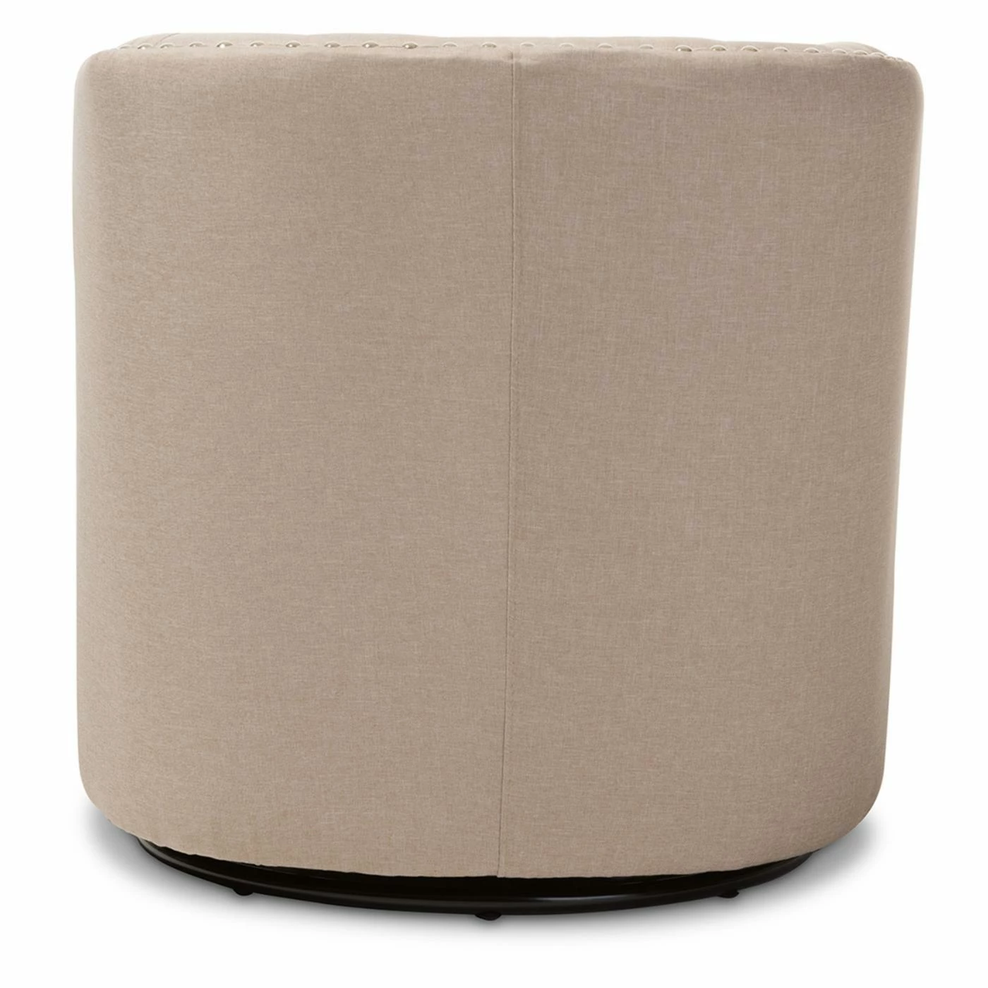 Flash Sale ๐ Barrel Chairs Baxton Studio Finley Swivel Armchair ๐ - Image 4