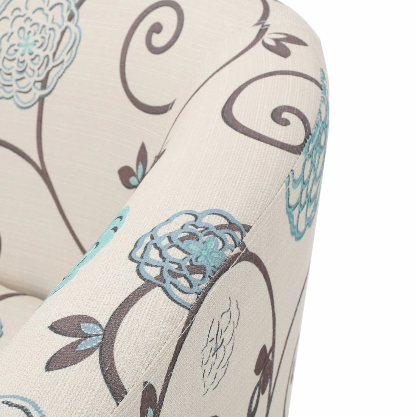 Best Pirce โญ Best Selling Home Arm Chairs Preston Floral Upholstered Club Chair ๐ - Image 5