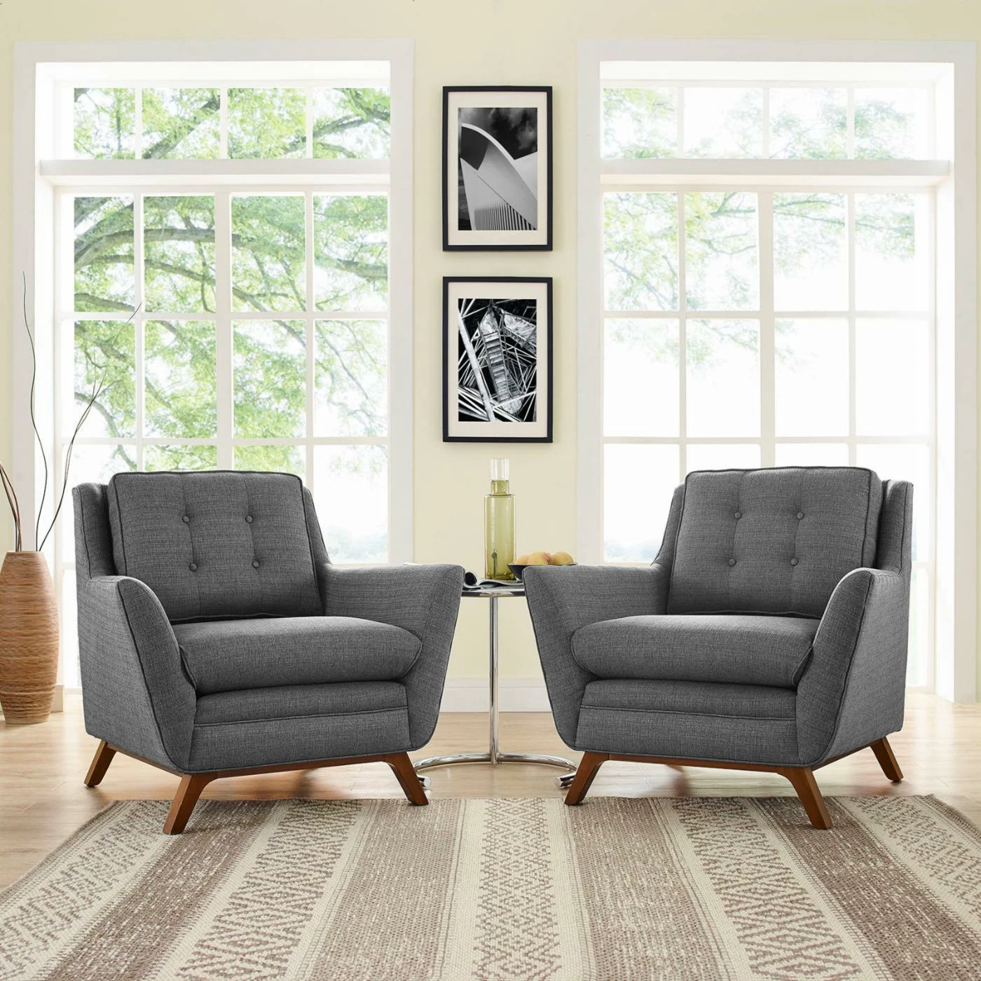 Outlet โ๏ธ Arm Chairs Modway Beguile Arm Chair - Set Of 2 ๐ - Image 6