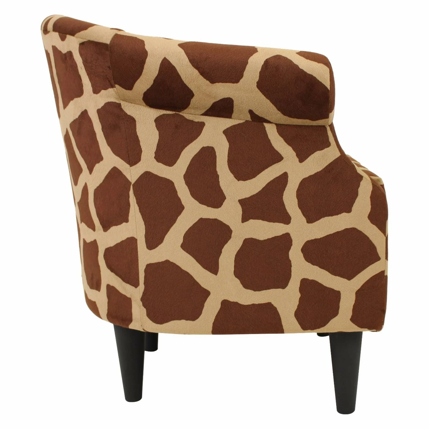 Flash Sale ⭐ Barrel Chairs Fox Hill Nikole Giraffe Print Club Chair ✨ - Image 6