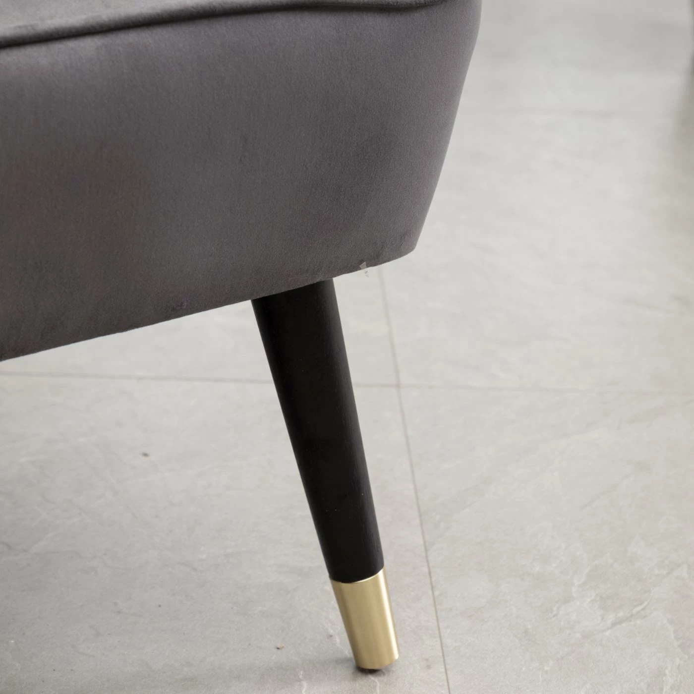 Best Pirce ๐ Armless Chairs Roundhill Furniture Elon Channel Tufted Velvet Accent Chair ๐คฉ - Image 6