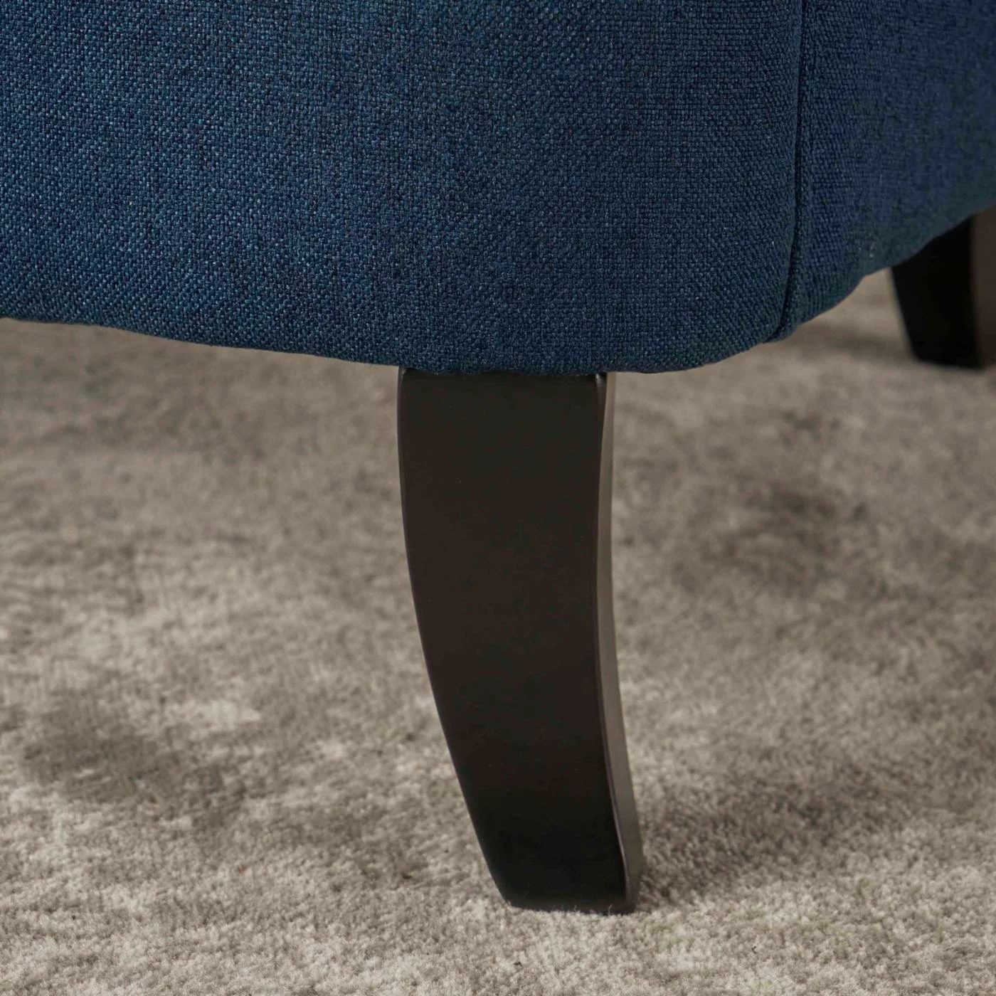 Brand new โ๏ธ Best Selling Home Arm Chairs Anikki Tufted Navy Blue Fabric Club Chair ๐ - Image 7