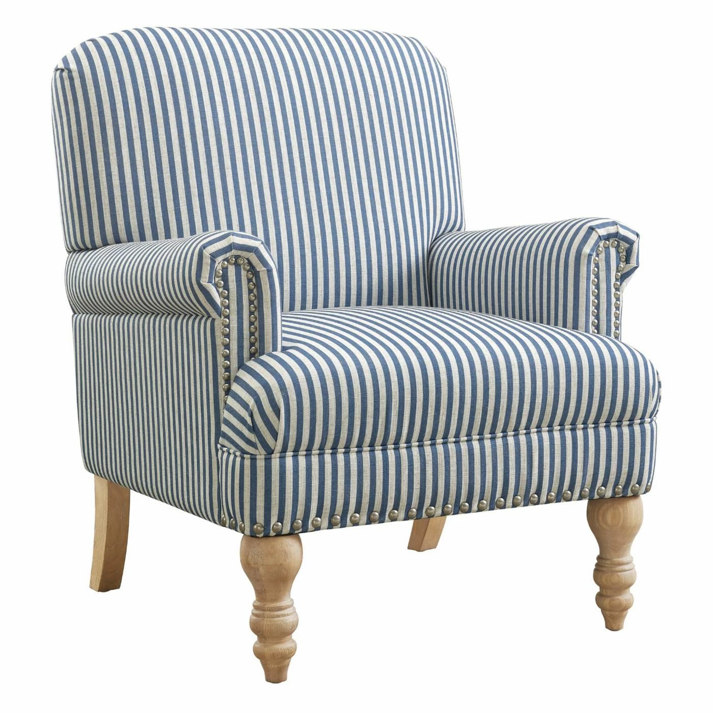 Outlet ๐ Arm Chairs HumbleNest Homestead Striped Accent Arm Chair โจ - Image 7