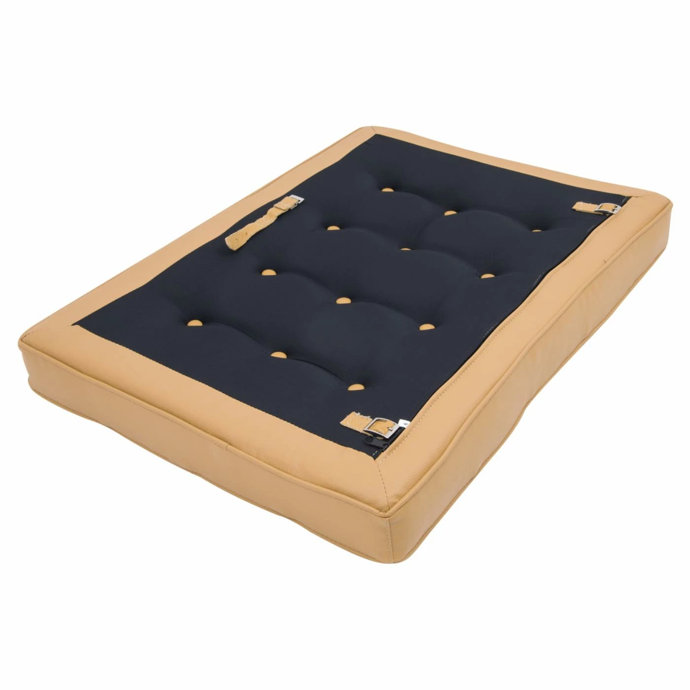 Best deal ๐ Armless Chairs LeisureMod Bellefonte Pavilion Leather Chair And Ottoman ๐ - Image 7