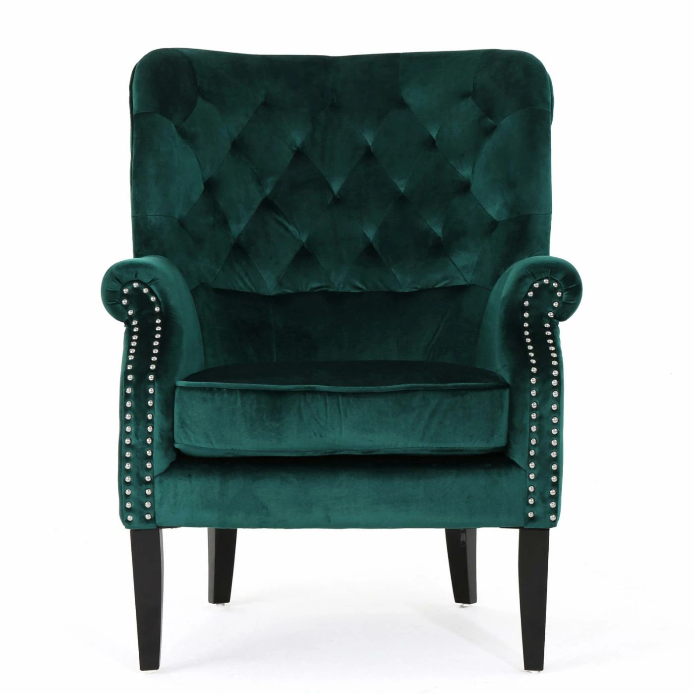 Budget ๐ Best Selling Home Arm Chairs Lillie Velvet Club Chair โ - Image 8