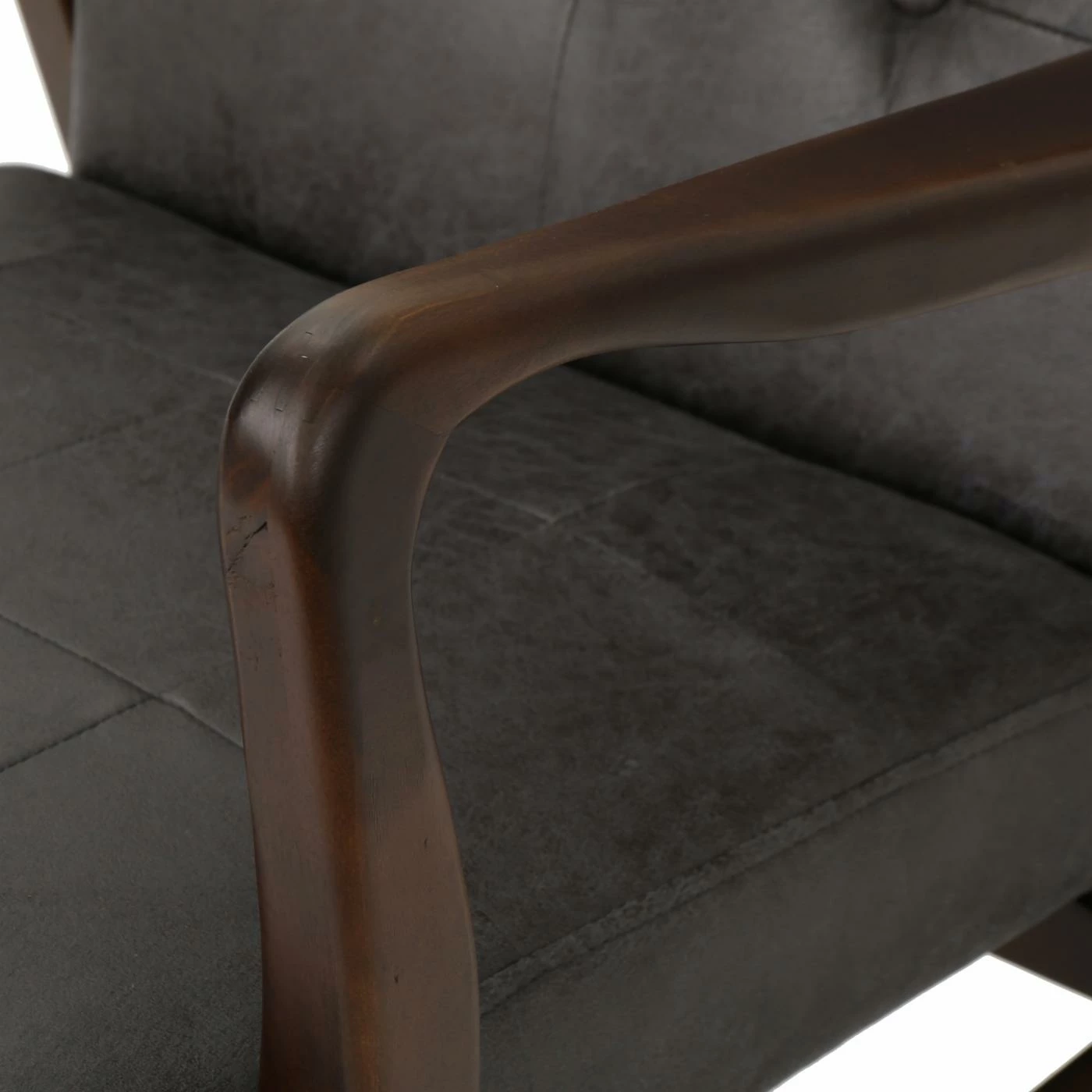 Hot Sale ๐ Arm Chairs HN Home Adams Mid-Century Modern Tufted Microfiber Club Chair ๐ฅฐ - Image 7