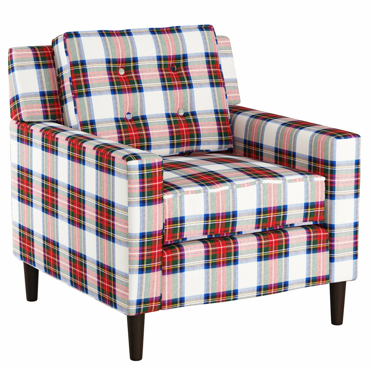 Flash Sale โจ Club Chairs Skyline Furniture Plaid Club Arm Chair ๐คฉ - Image 8