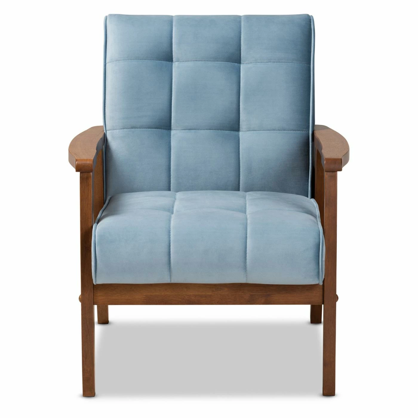 Deals ๐ Arm Chairs Baxton Studio Asta Velvet Tufted Arm Chair โญ - Image 8