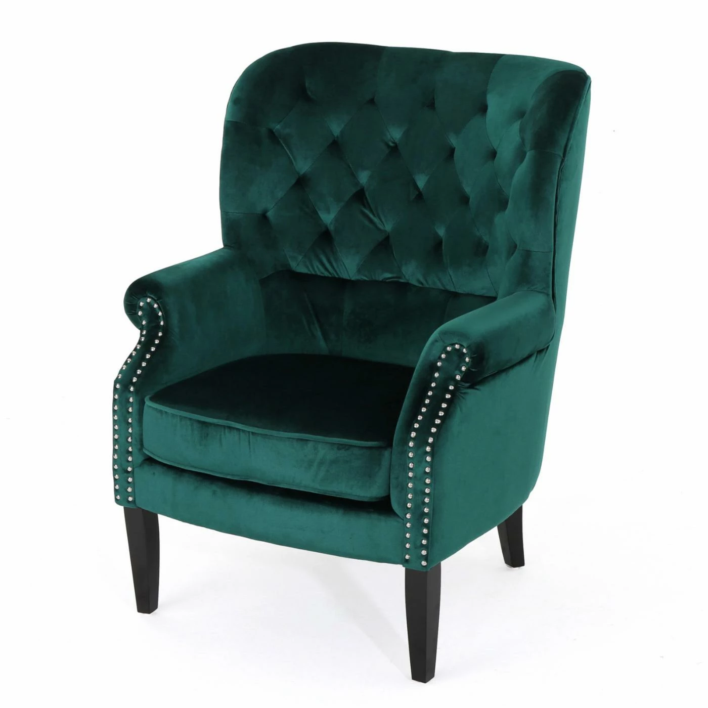 Budget ๐ Best Selling Home Arm Chairs Lillie Velvet Club Chair โ - Image 9