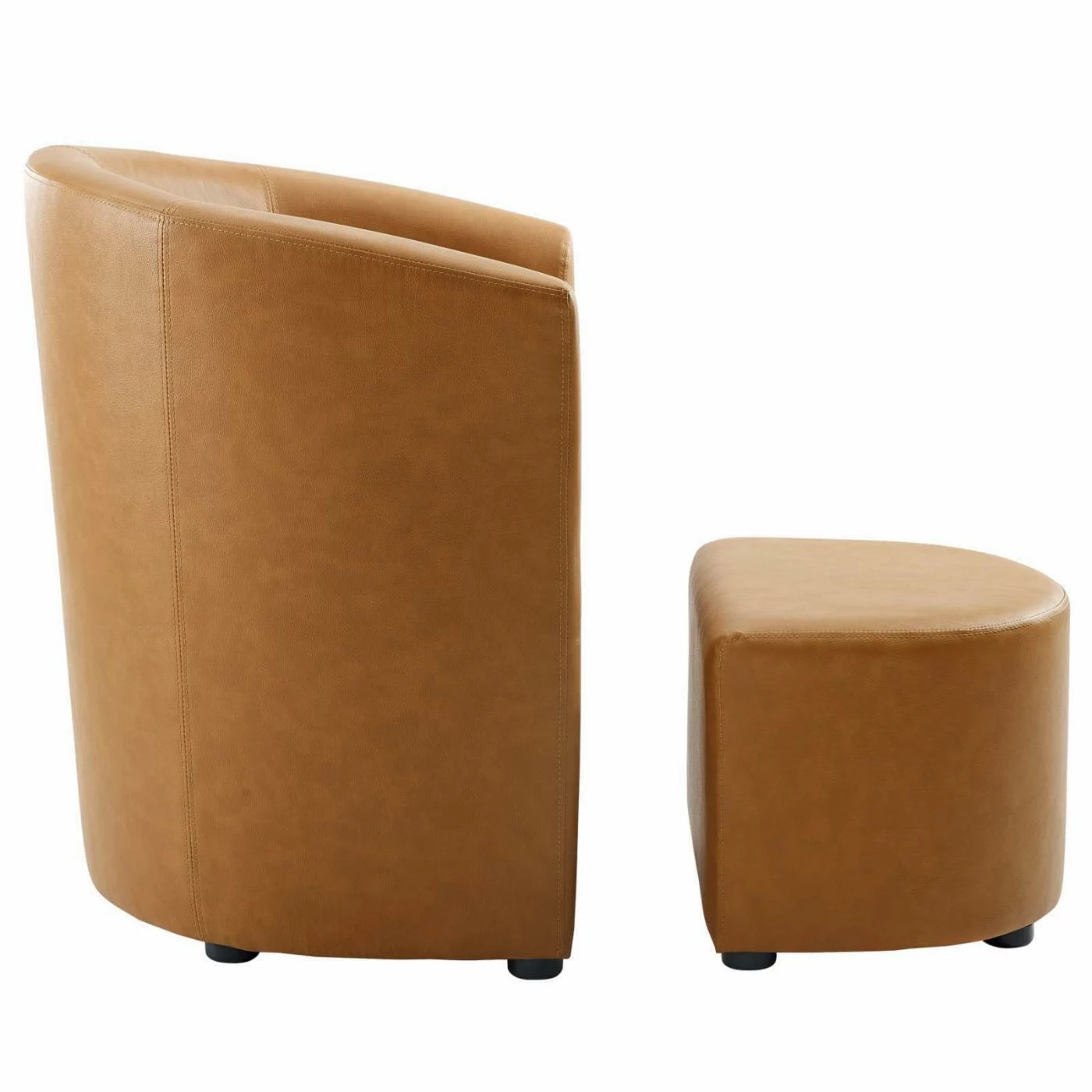 Deals ๐ Barrel Chairs Modway Divulge Armchair And Ottoman ๐ - Image 9