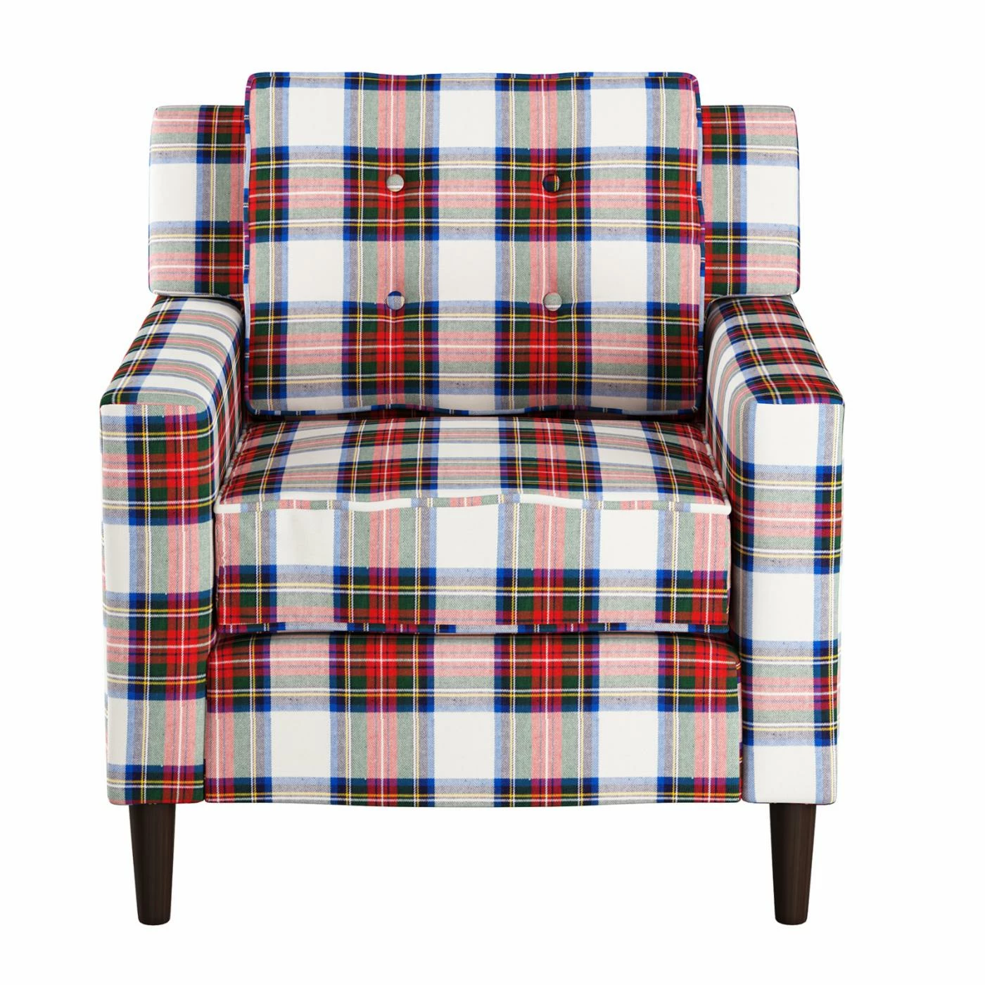 Flash Sale โจ Club Chairs Skyline Furniture Plaid Club Arm Chair ๐คฉ - Image 9