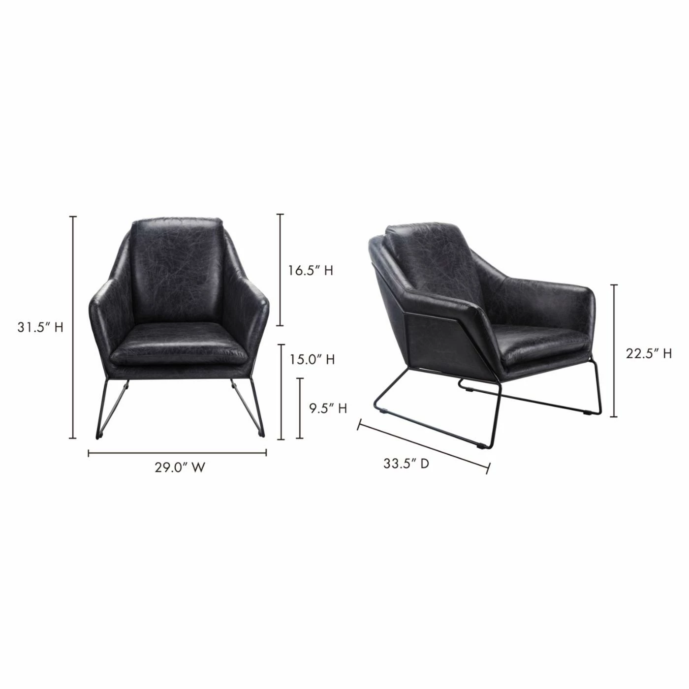 Deals ๐ Club Chairs Moes Home Collection Greer Club Chair ๐ฅฐ - Image 10