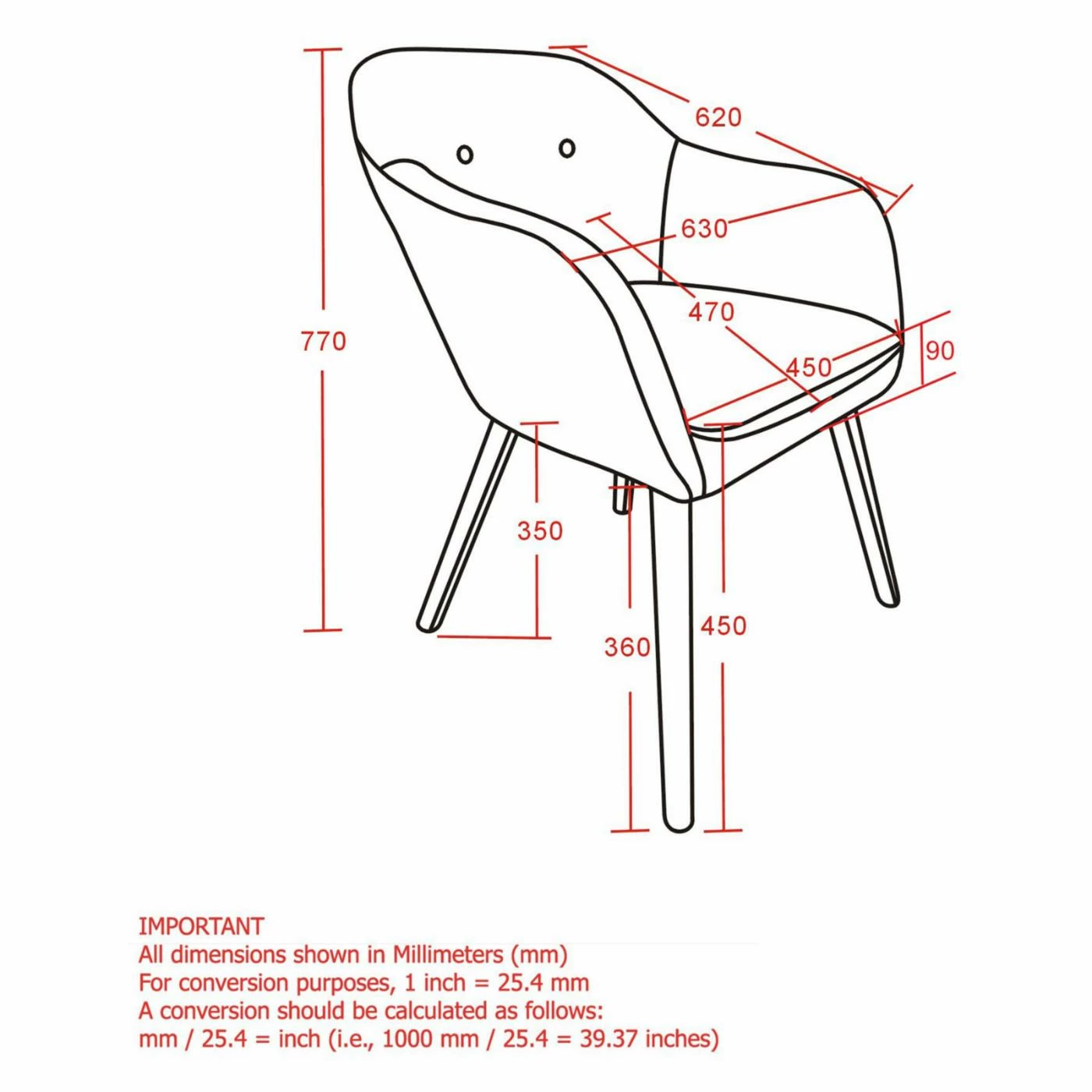 Best reviews of โค๏ธ Arm Chairs WHI Mid Century Textured Fabric Accent Chair ๐ - Image 10