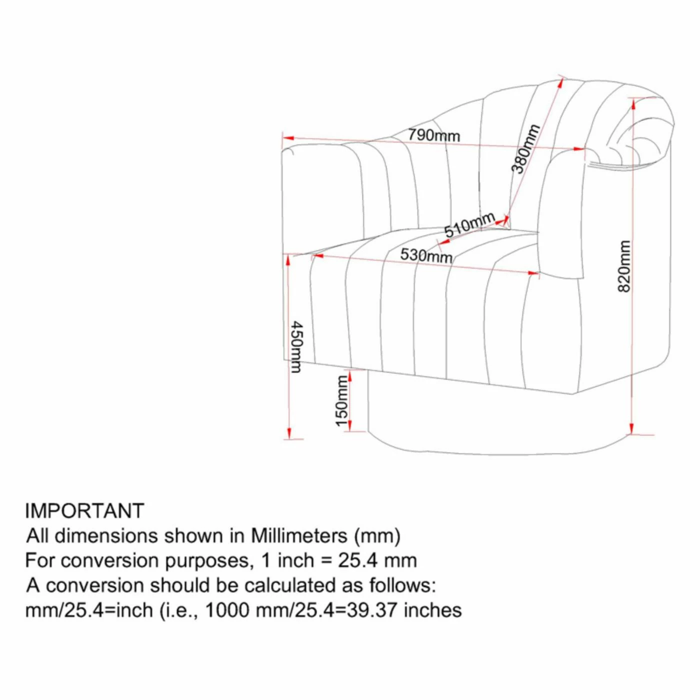 Coupon ๐ Barrel Chairs !nspire Swivel Velvet Accent Chair ๐ - Image 10