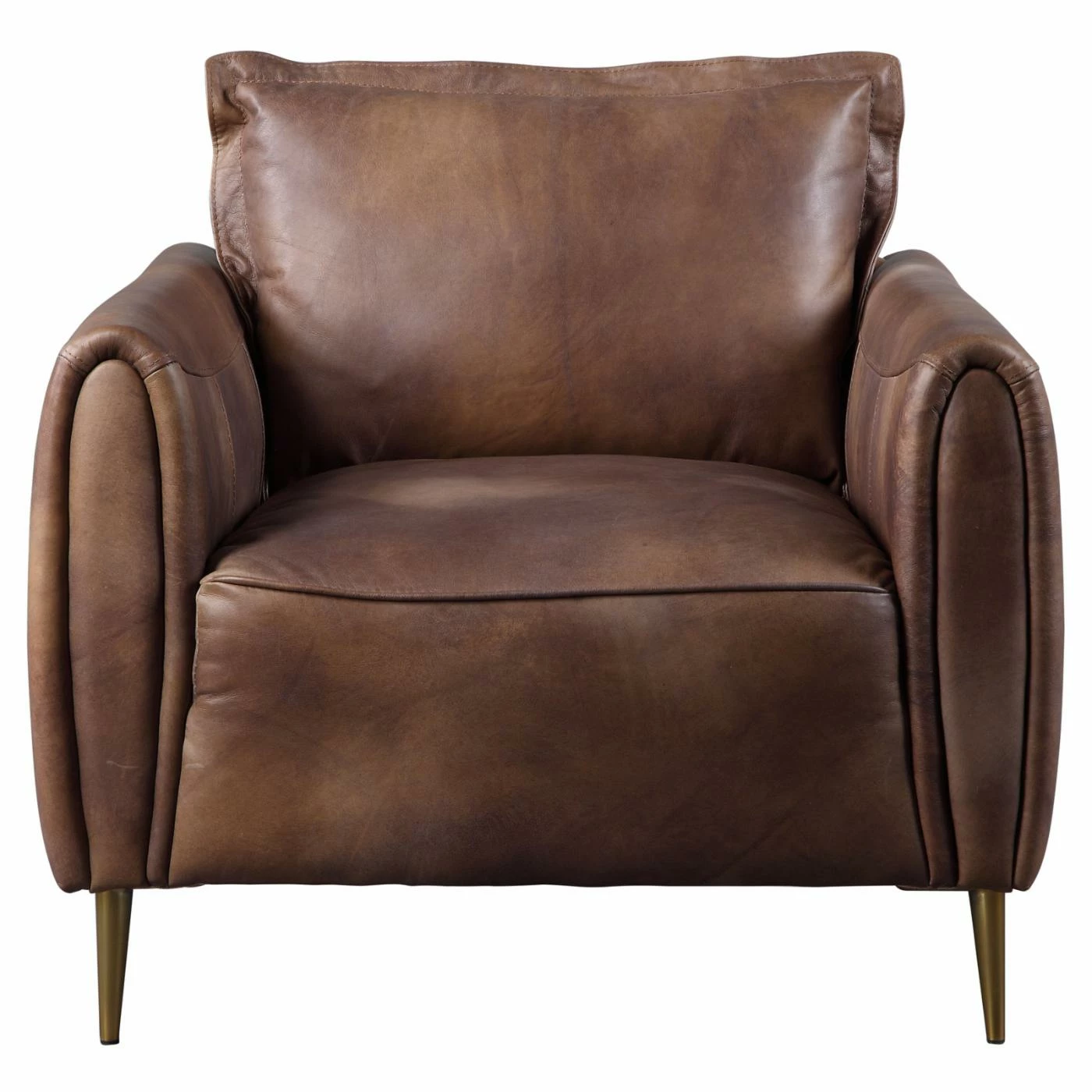 Cheapest ๐ Arm Chairs Acme Furniture Burgess Vintage Leather Accent Chair ๐ฅฐ - Image 2