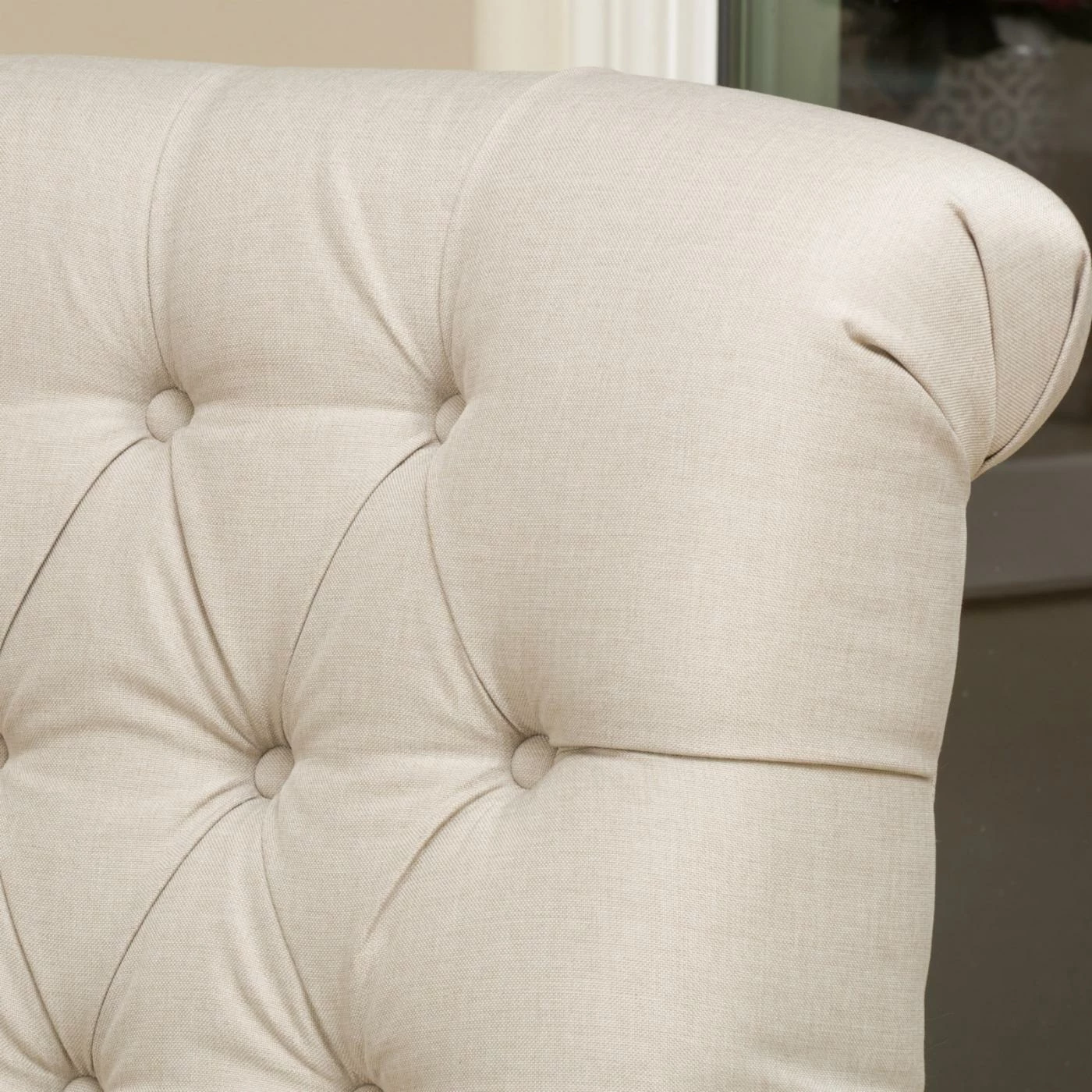 Buy ๐คฉ Best Selling Home Arm Chairs Shauna Tufted Club Chair ๐ - Image 3