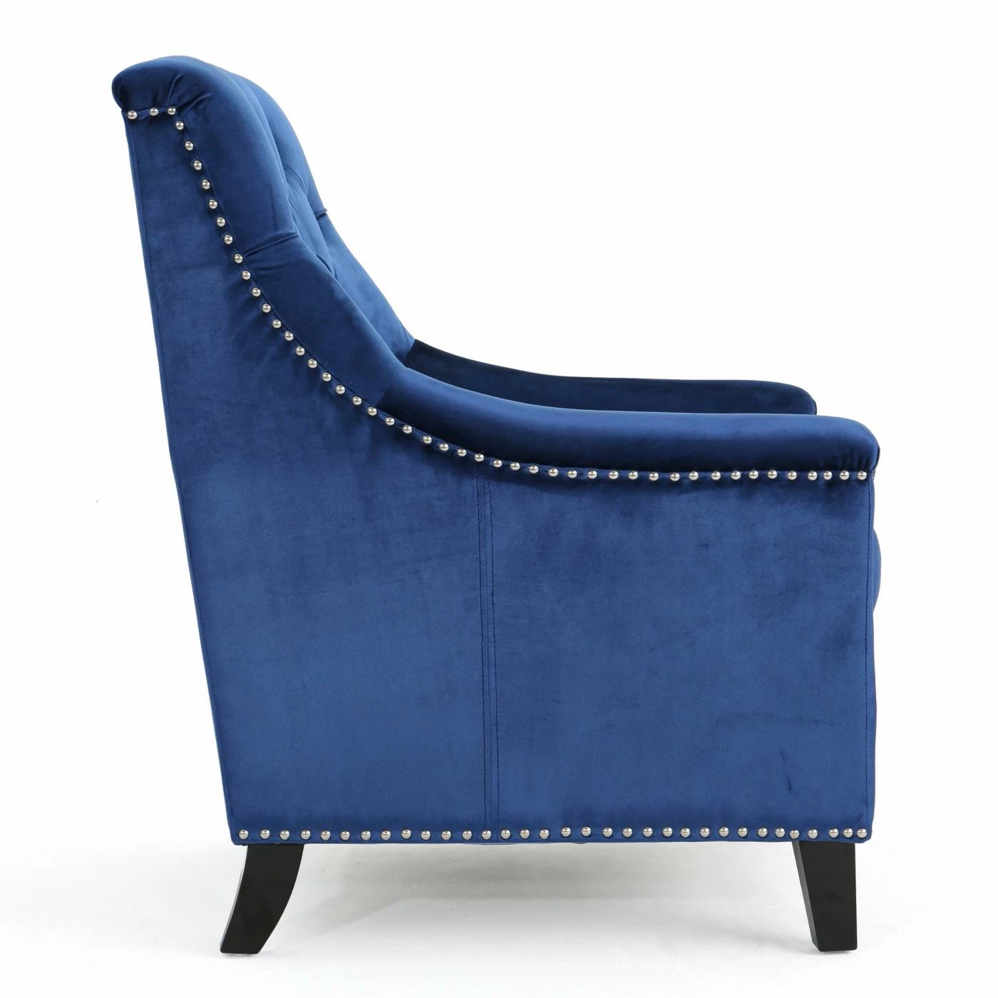 Budget βοΈ Best Selling Home Arm Chairs Jaclyn Velvet Tufted Club Chair π - Image 2