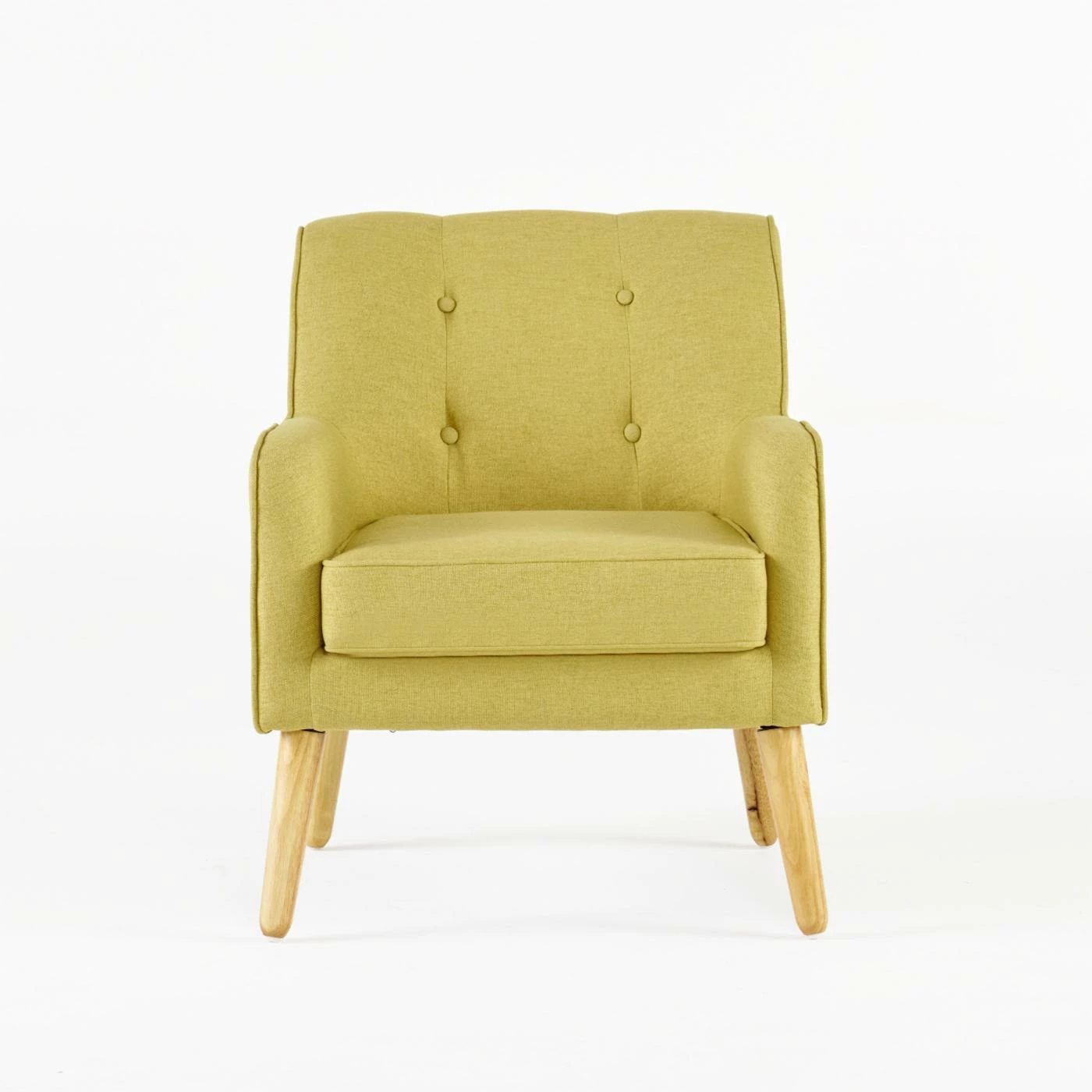 Deals β¨ Best Selling Home Club Chairs Felicity Mid-Century Modern Tufted Arm Chair β - Image 3