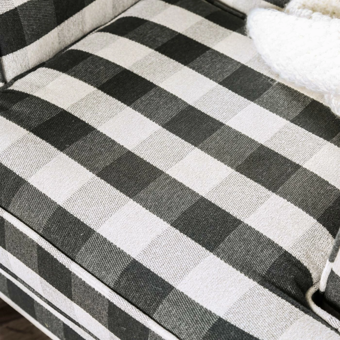 Coupon βοΈ Arm Chairs Furniture Of America Odella Gingham Accent Chair π - Image 3