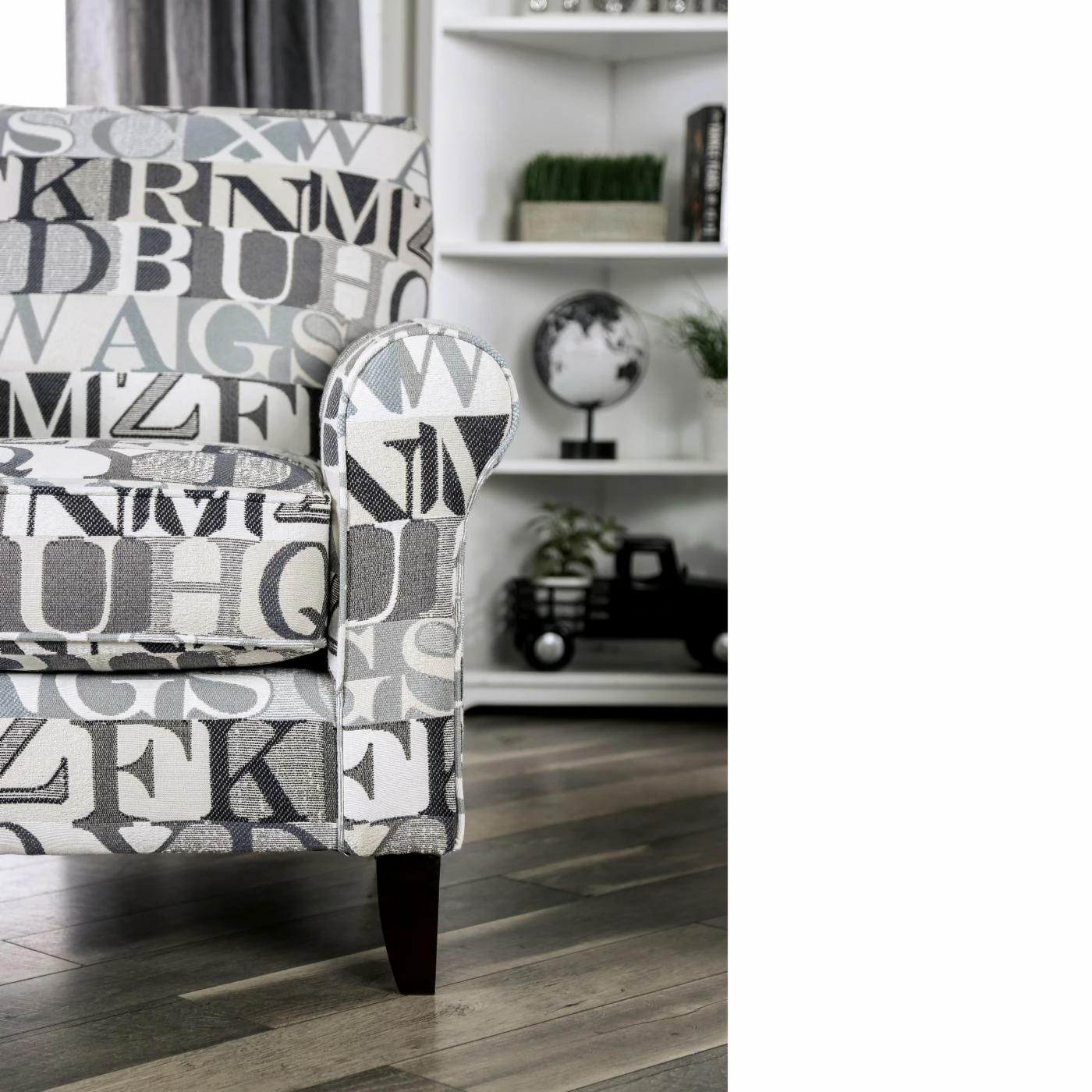 Best deal π₯ Arm Chairs Furniture Of America Brent Flared Letter Arm Chair 𧨠- Image 3