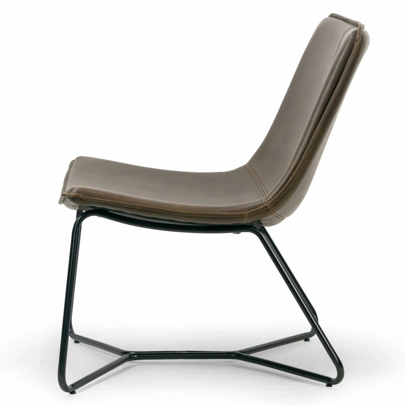 Flash Sale π Armless Chairs Glamour Home Anwar Upholstered Wide Seat Accent Chair 𧨠- Image 2