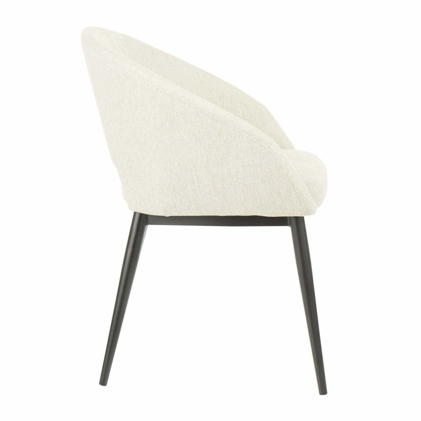 Budget ๐ฏ Armless Chairs LumiSource Renee Contemporary Dining Chair ๐ - Image 3