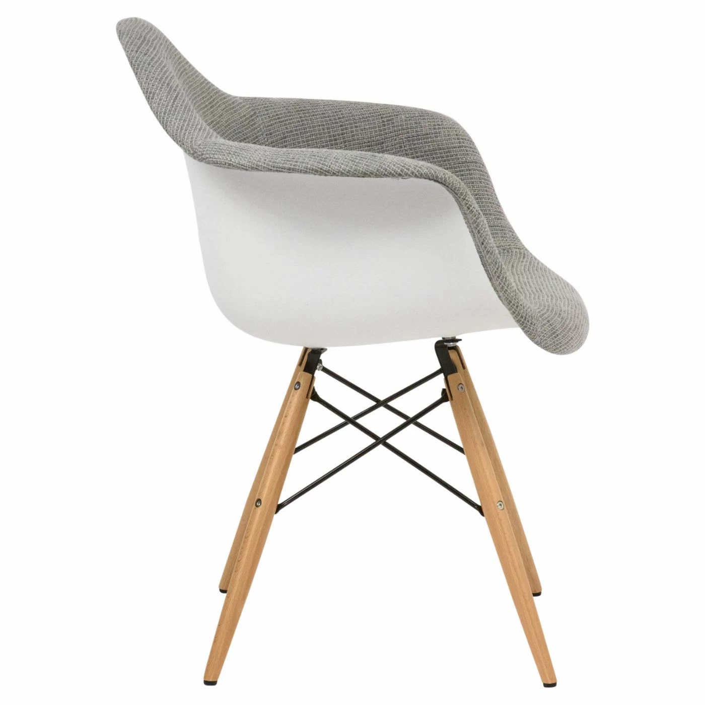 Wholesale ๐ Arm Chairs LeisureMod Willow Fabric Eiffel Accent Chair ๐ - Image 3