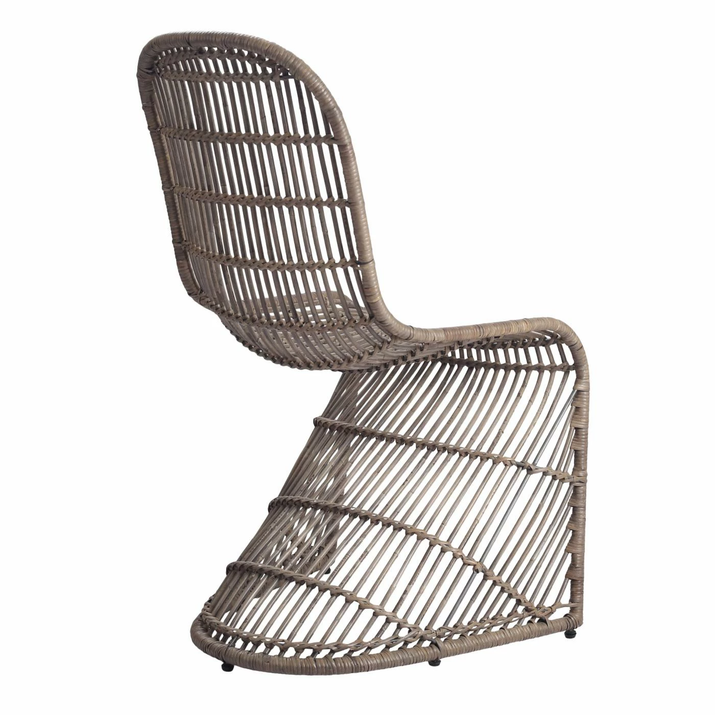 Buy ๐ Armless Chairs New Pacific Direct Inc Groovy Rattan Accent Chair - Set Of 2 โจ - Image 3