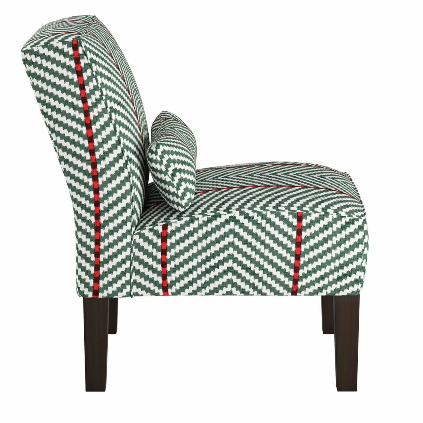 Best reviews of โค๏ธ Armless Chairs Skyline Furniture Broken Twill Evergreen Armless Chair ๐ - Image 3