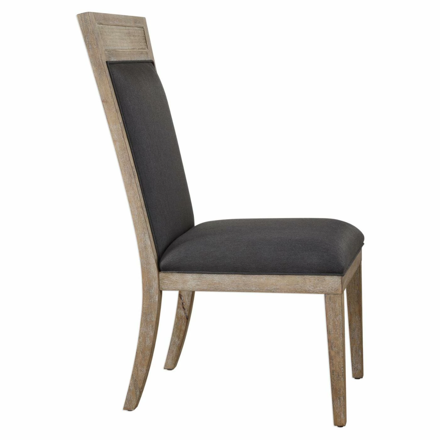 Discount ๐ Armless Chairs Uttermost Encore Dark Gray Armless Chair โค๏ธ - Image 3