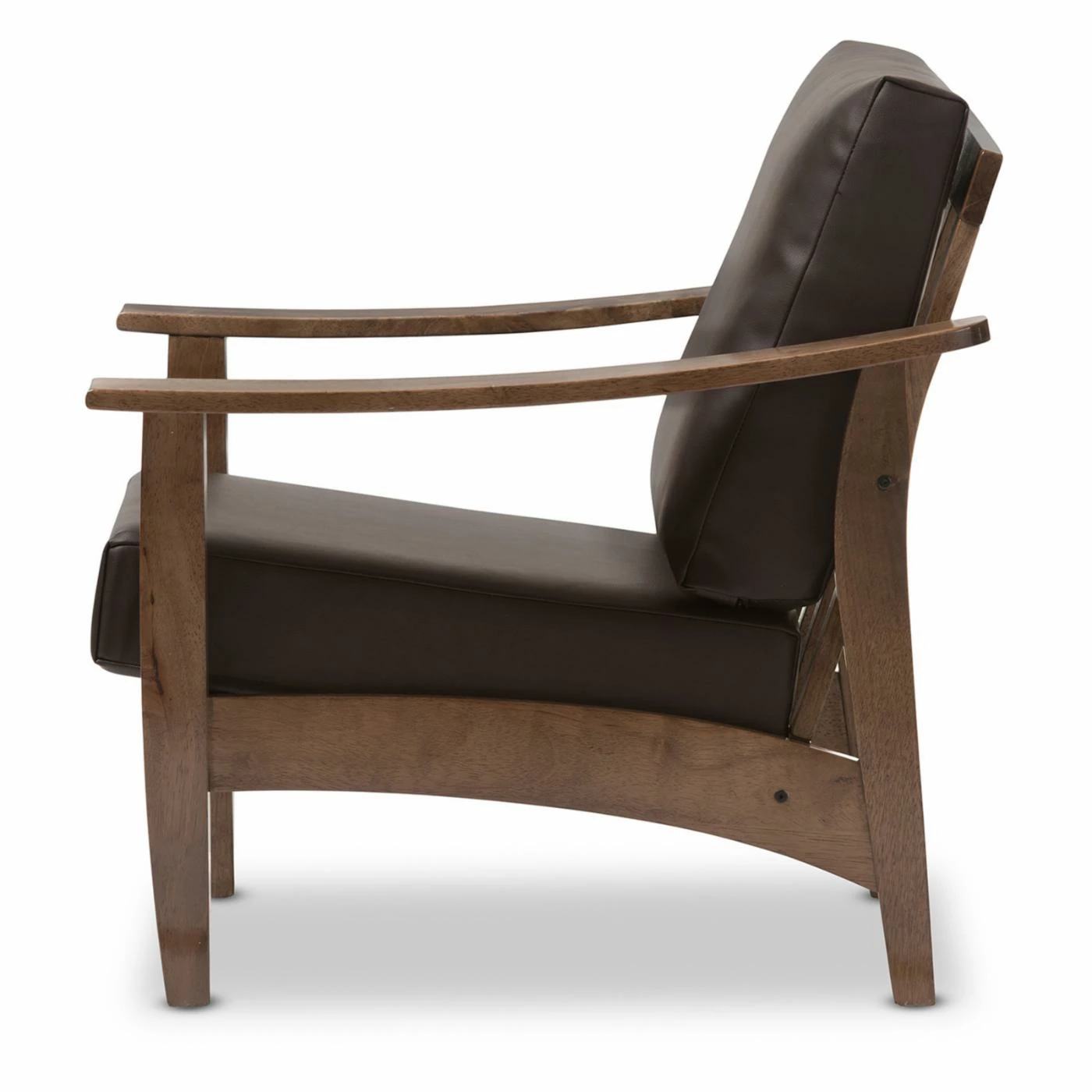 Deals π Arm Chairs Baxton Studio Pierce Lounge Chair β€οΈ - Image 3