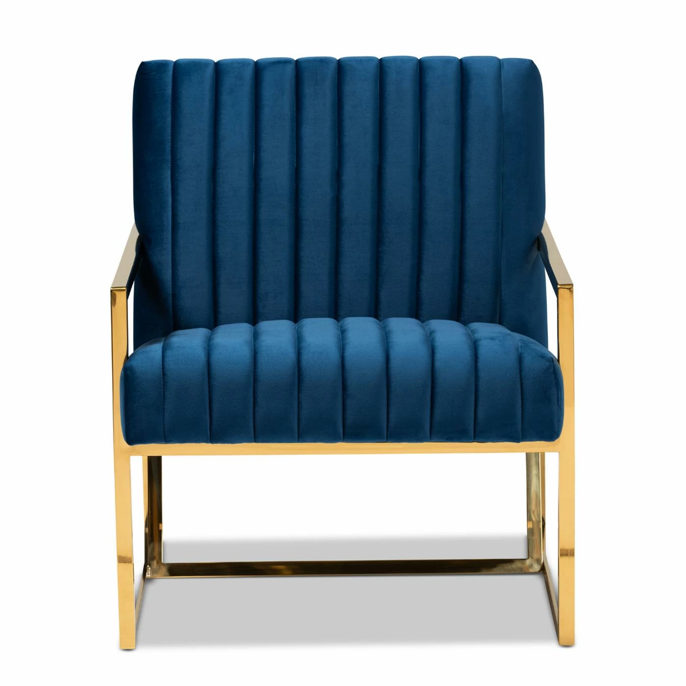 Flash Sale π€© Arm Chairs Baxton Studio Janelle Velvet Upholstered Accent Arm Chair β€οΈ - Image 3