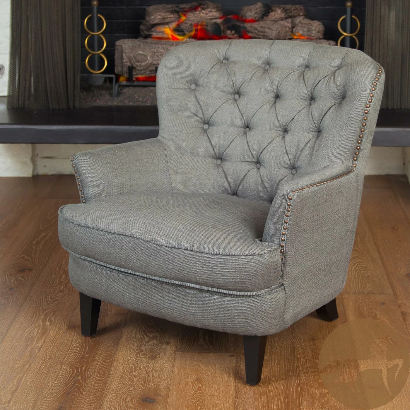 Best deal โญ Best Selling Home Arm Chairs Tafton Club Chair - Grey ๐ฏ - Image 2