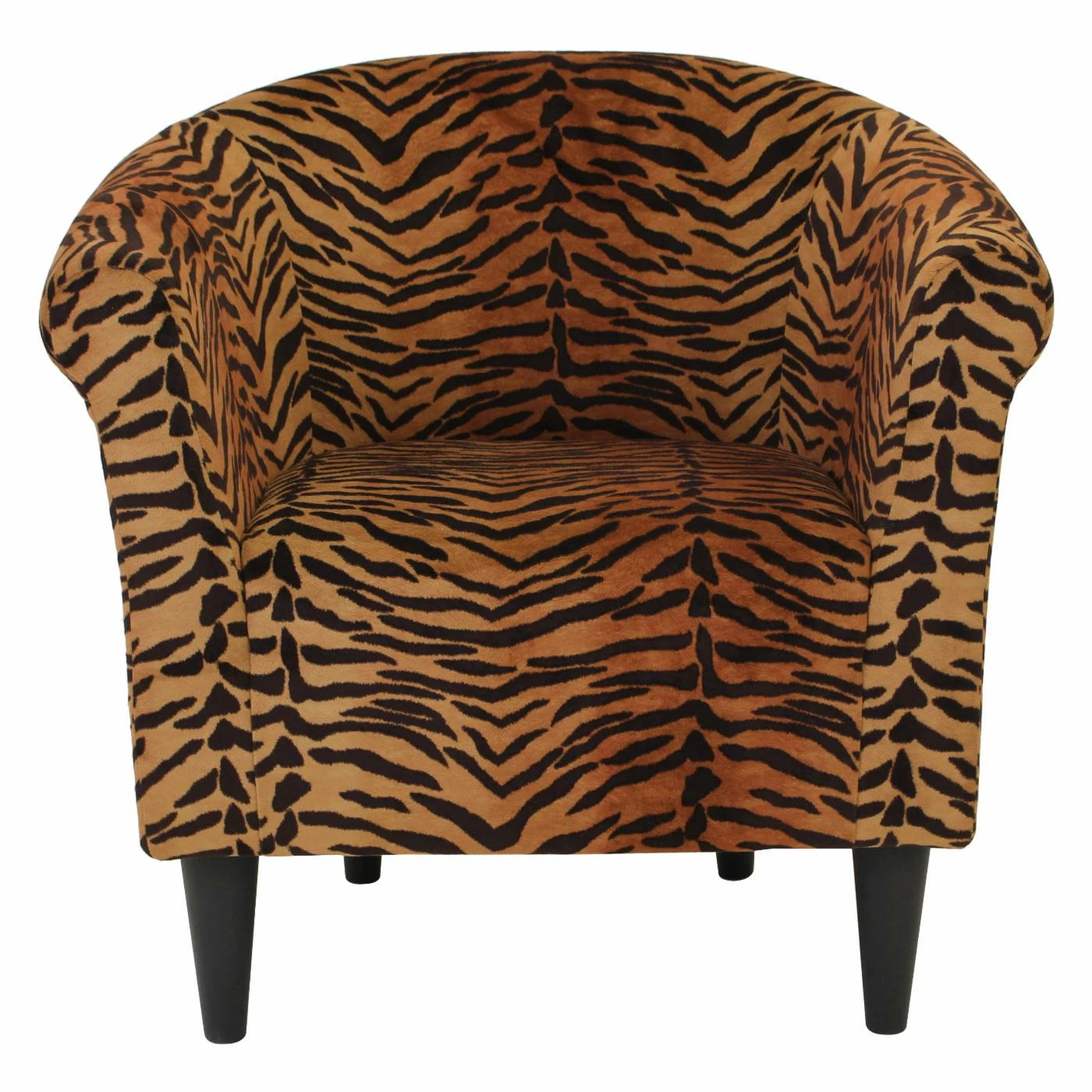 Coupon π Barrel Chairs Fox Hill Savannah Tiger Print Club Chair π― - Image 2