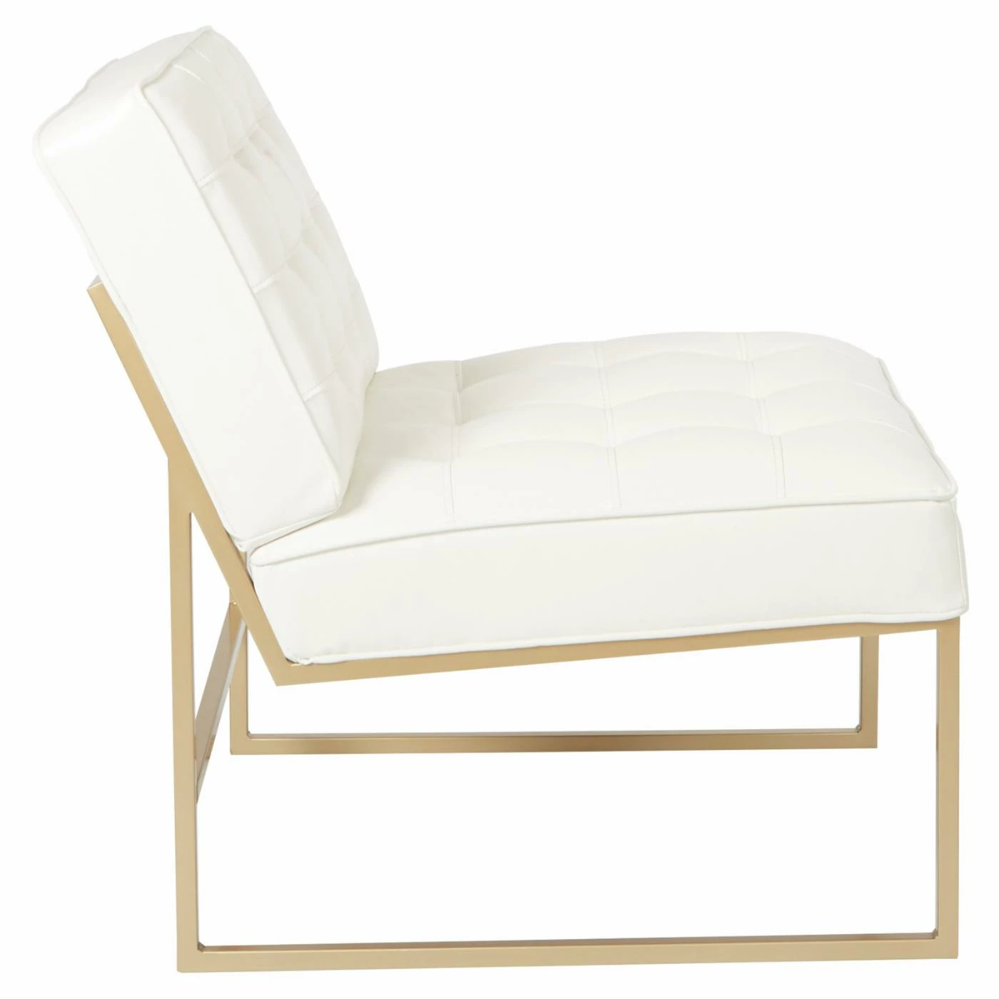 Flash Sale โ Armless Chairs OSP Home Furnishings Anthony 26 In. Faux Leather Armless Chair ๐ - Image 2