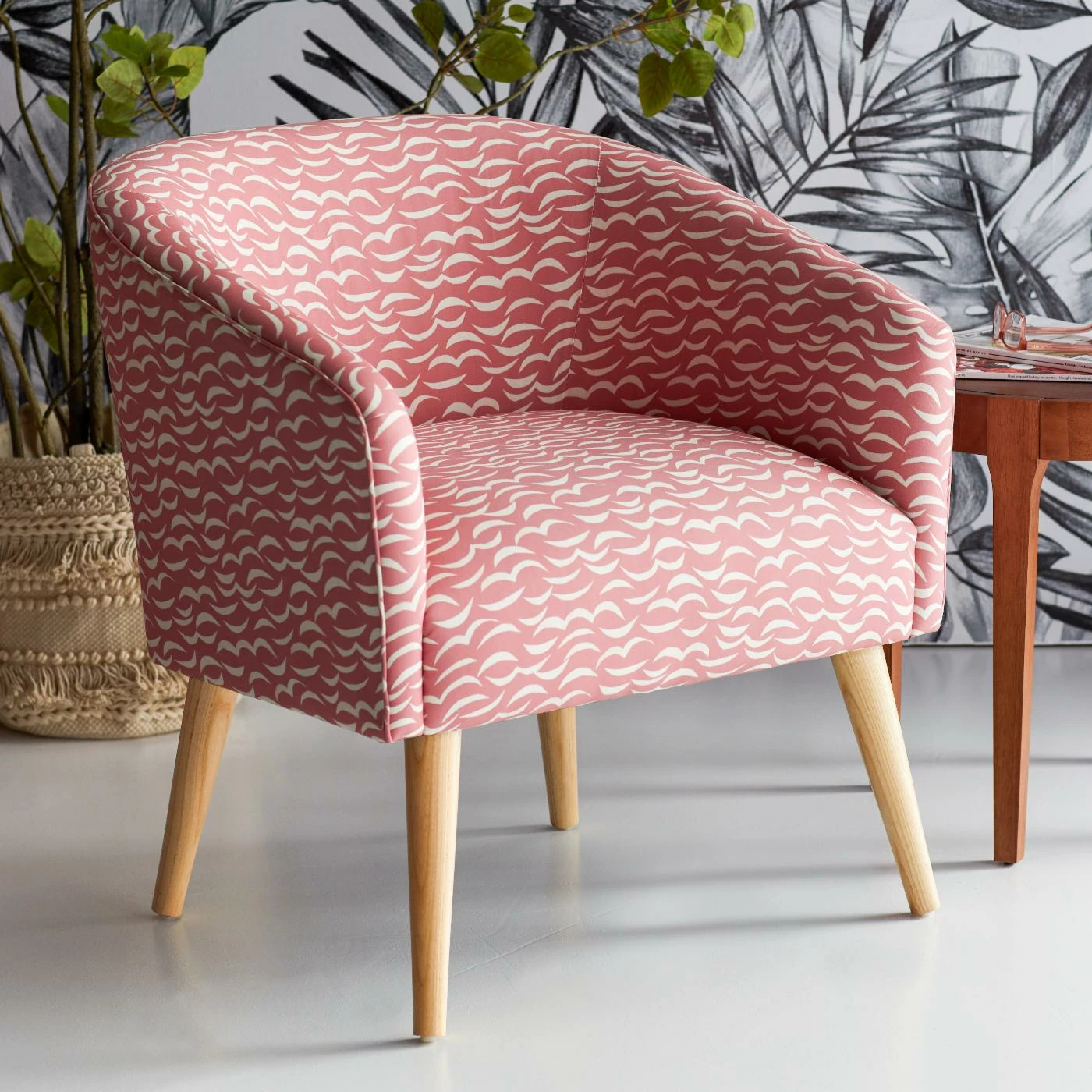 Promo ✨ Barrel Chairs Crescent Moon Barrel Accent Chair By Drew Barrymore Flower Home ✨ - Image 2