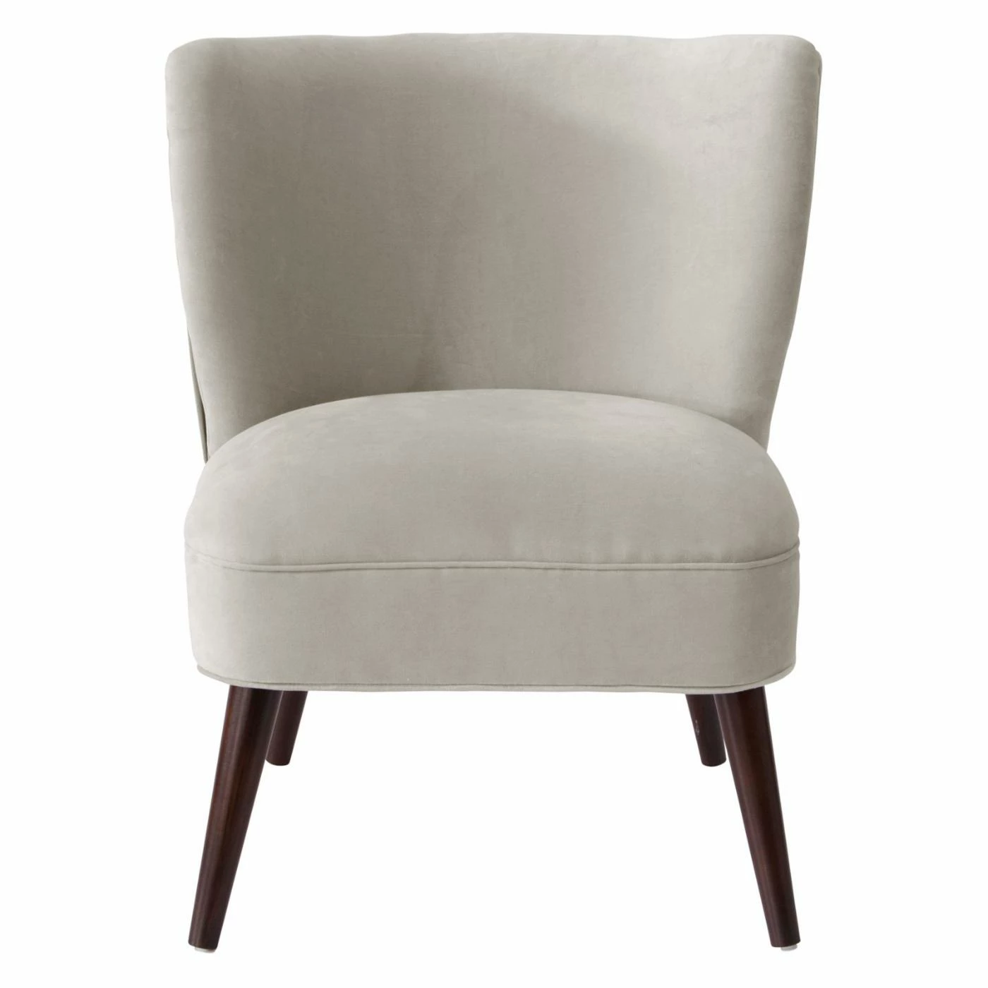 Brand new ๐ฅฐ Armless Chairs Skyline Furniture Velvet Mid-Century Armless Pleated Accent Chair ๐งจ - Image 2