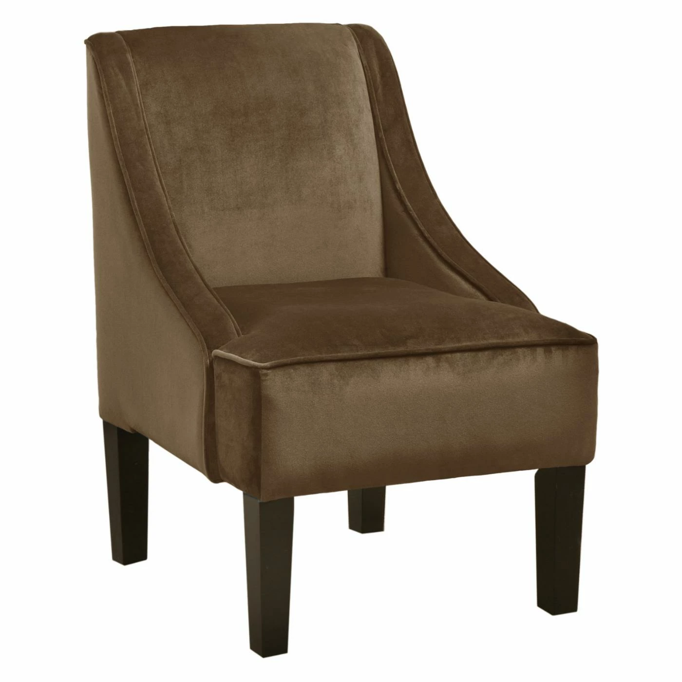 Cheapest ๐ Skyline Furniture Arm Chairs Mystere Moccasin Swoop Arm Chair ๐ - Image 2