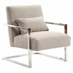 Best Sale ๐ Arm Chairs Armen Living Skyline Accent Chair - Gray โ