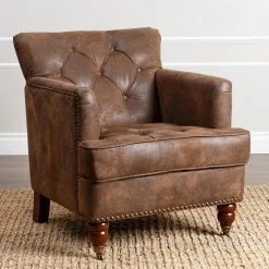 Cheapest ๐ Arm Chairs Abbyson Blanche Fabric Club Chair ๐ฅฐ