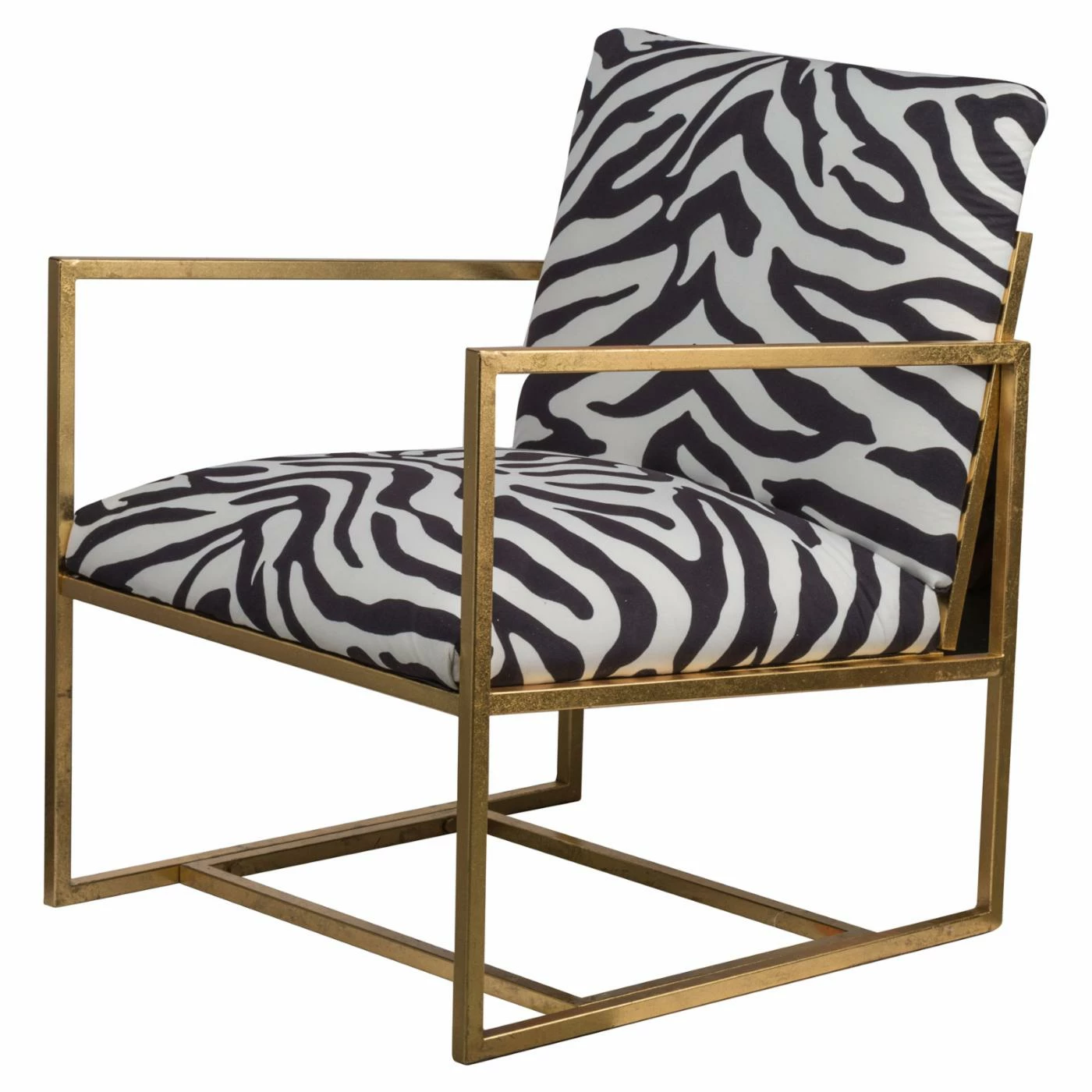 Best Pirce π A & B Home Arm Chairs A & B Home Zebra Print Armchair β€οΈ